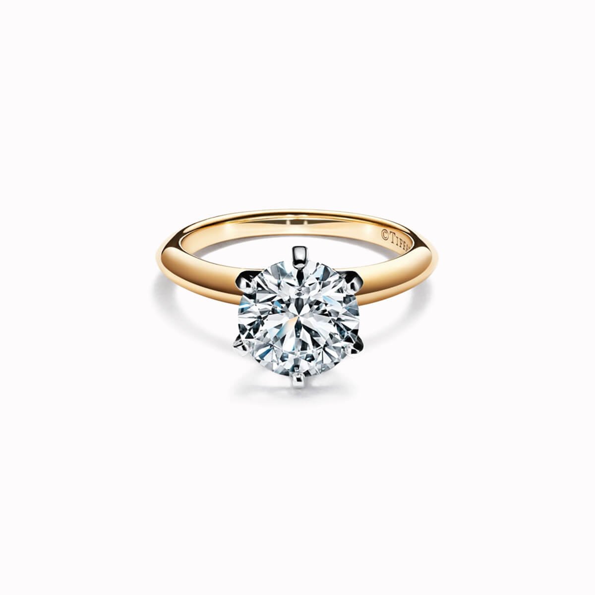 Engagement Ring in 18k Yellow Gold